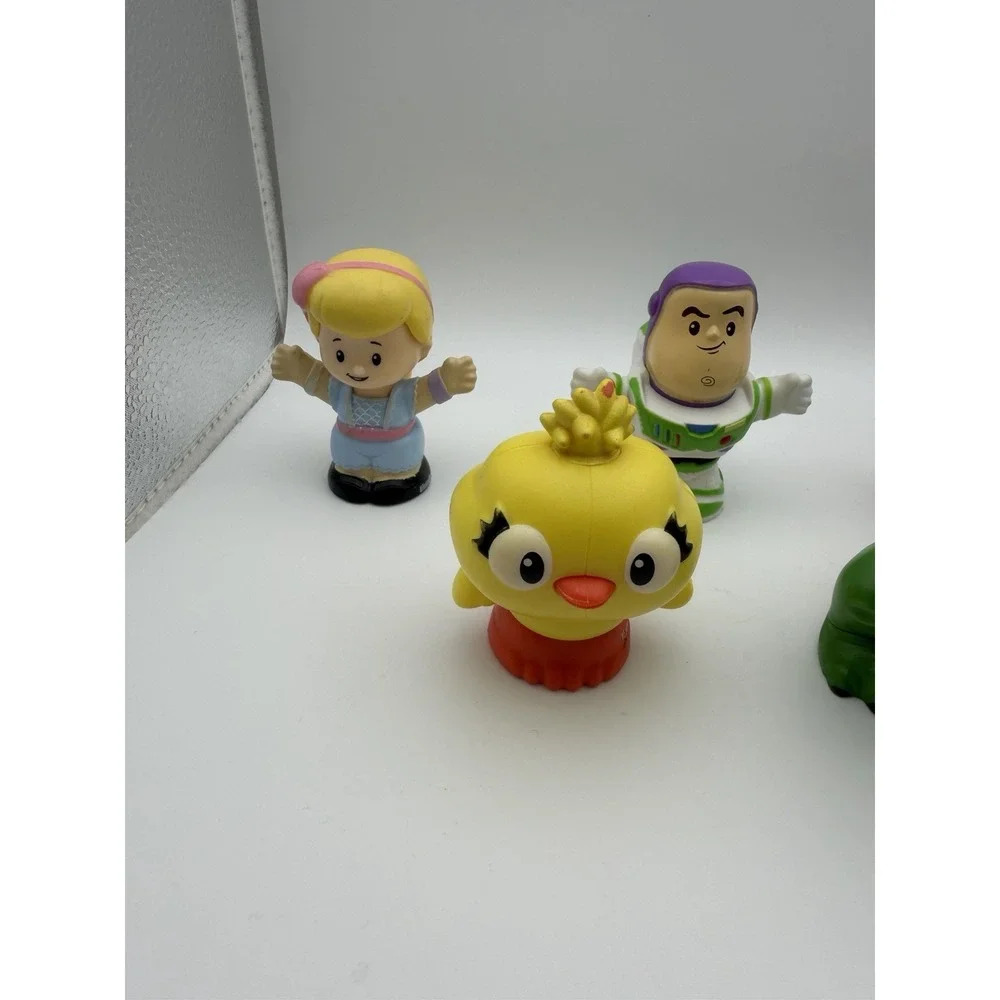 Fisher Price lot Of 7 Little People Disney Pixar Toy Story 4 Buzz Woody Forky Bo